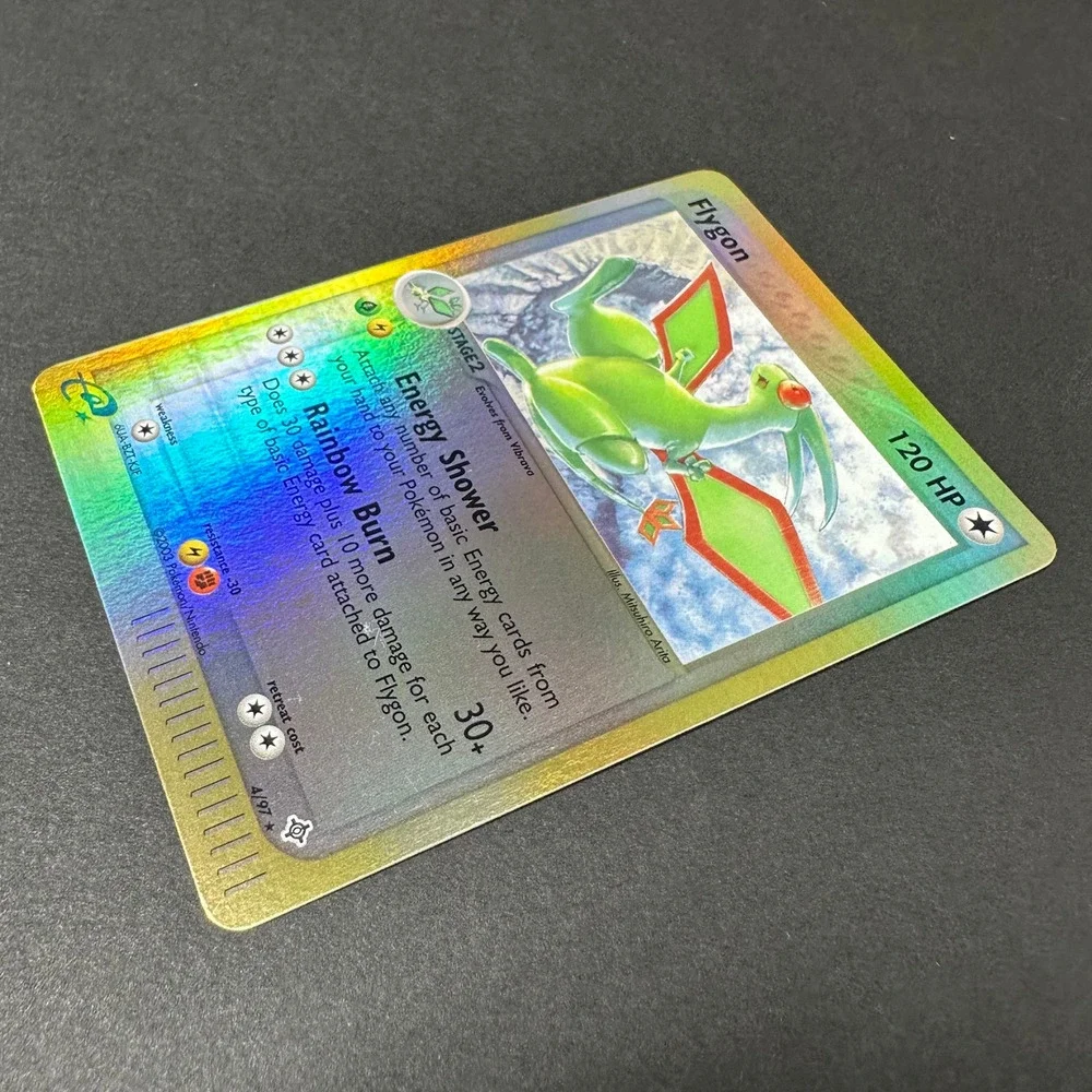 Pokemon TCG Flygon 4/97 EX Dragon Reverse Holo Rare NM